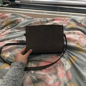 Grey Crossbody Purse